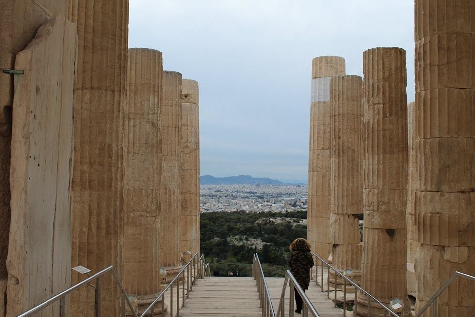 Propylaea entrance